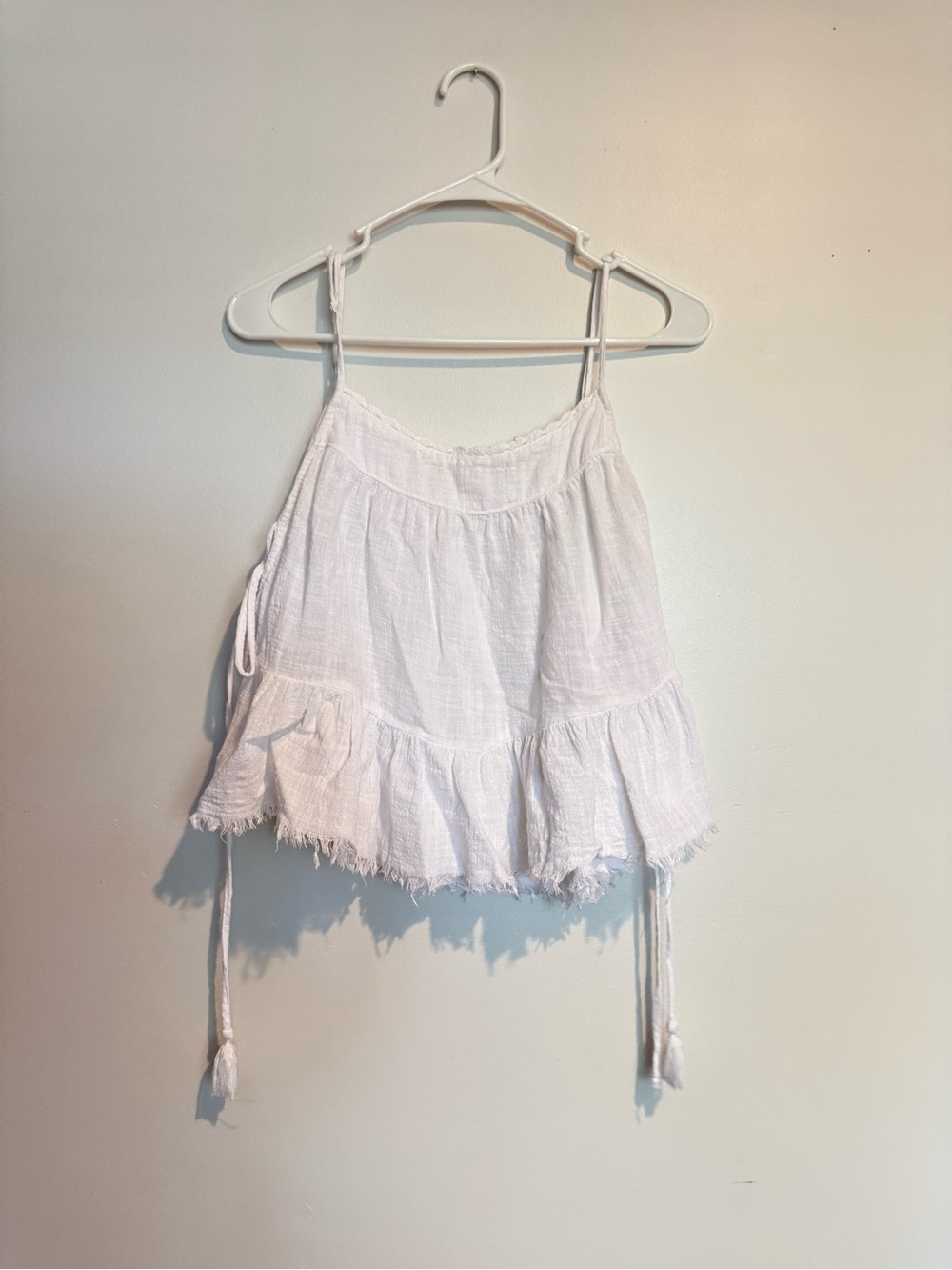 Aerie Ruffle Tie-Hem Women's Top